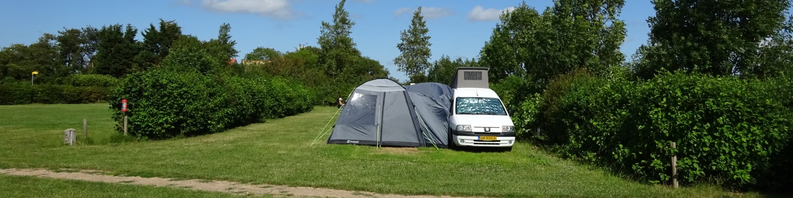 minicamper meliskerke camping kluithoek fietsen