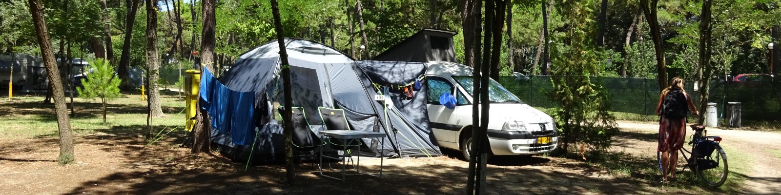 minicamper italie ravenna camping strand zee
