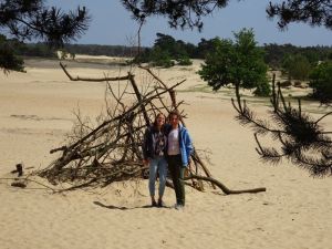 minicamper kamperen kootwijk zanderdennen